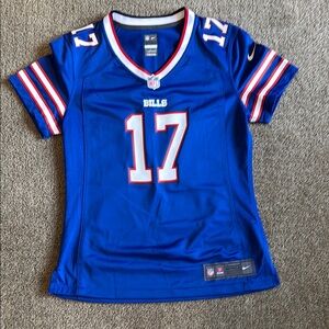 Authentic NFL Nike Buffalo Bills Josh Allen #17 Jersey, Women’s S. EUC